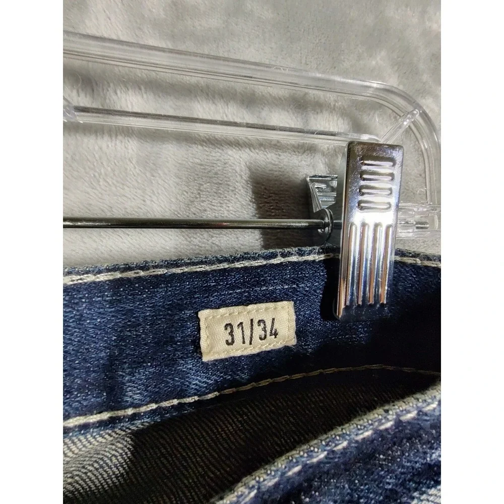 Ariat M7 Slim Fit Straight Leg Mens Jeans 31x34 Medium Wash Stretch Denim Blue